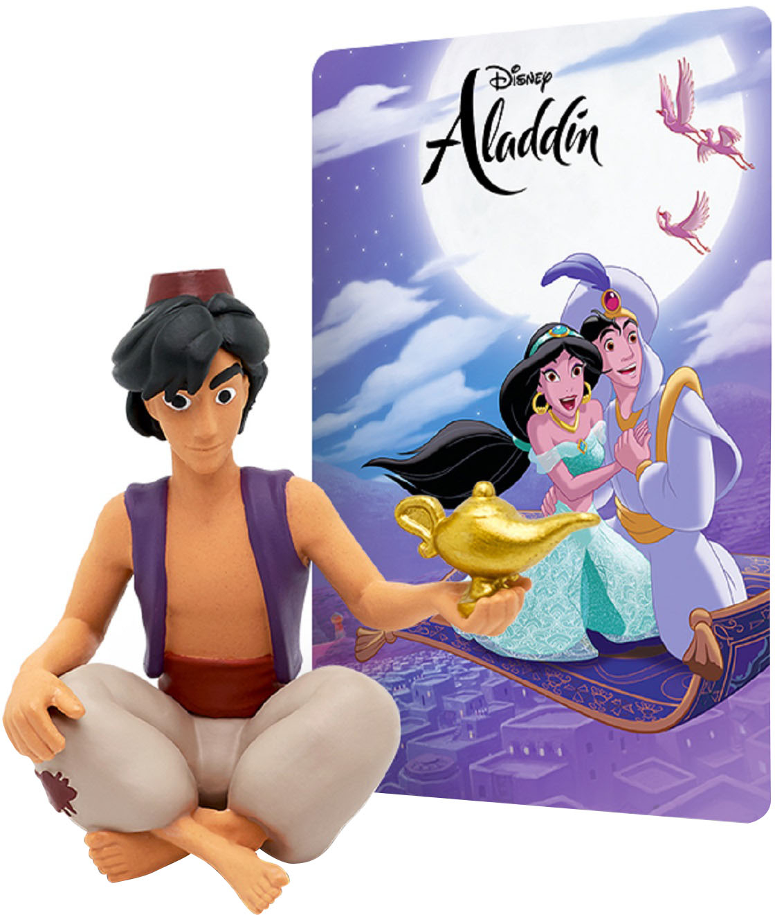 Left View: Tonies - Disney Aladdin Tonie Audio Play Figurine