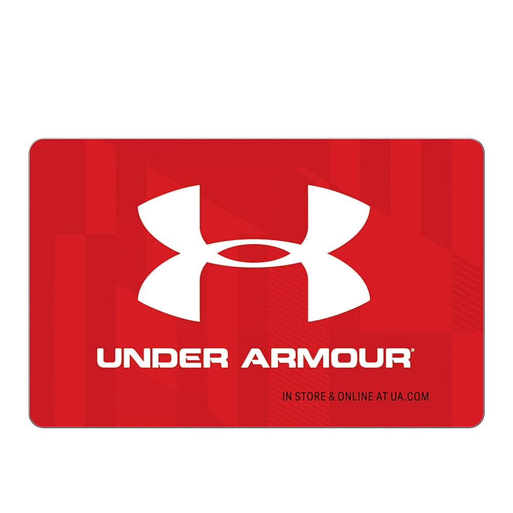Front. Under Armour - $25 Gift Card.