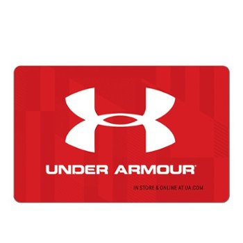 $50 Under Armour Gift Card + $10 Gift Card