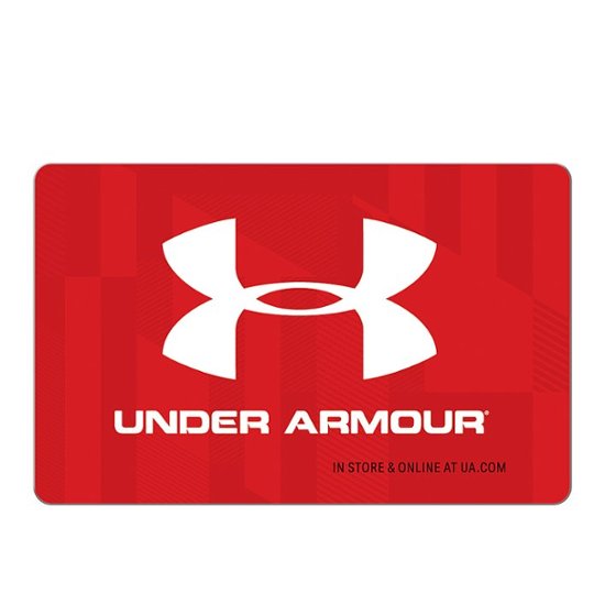 Front Zoom. Under Armour - $50 Gift Card (Digital Delivery) [Digital].