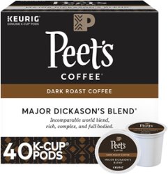 Peet's Coffee - Major Dickason's Blend K-Cup Pods (40-Pack) - Front_Zoom