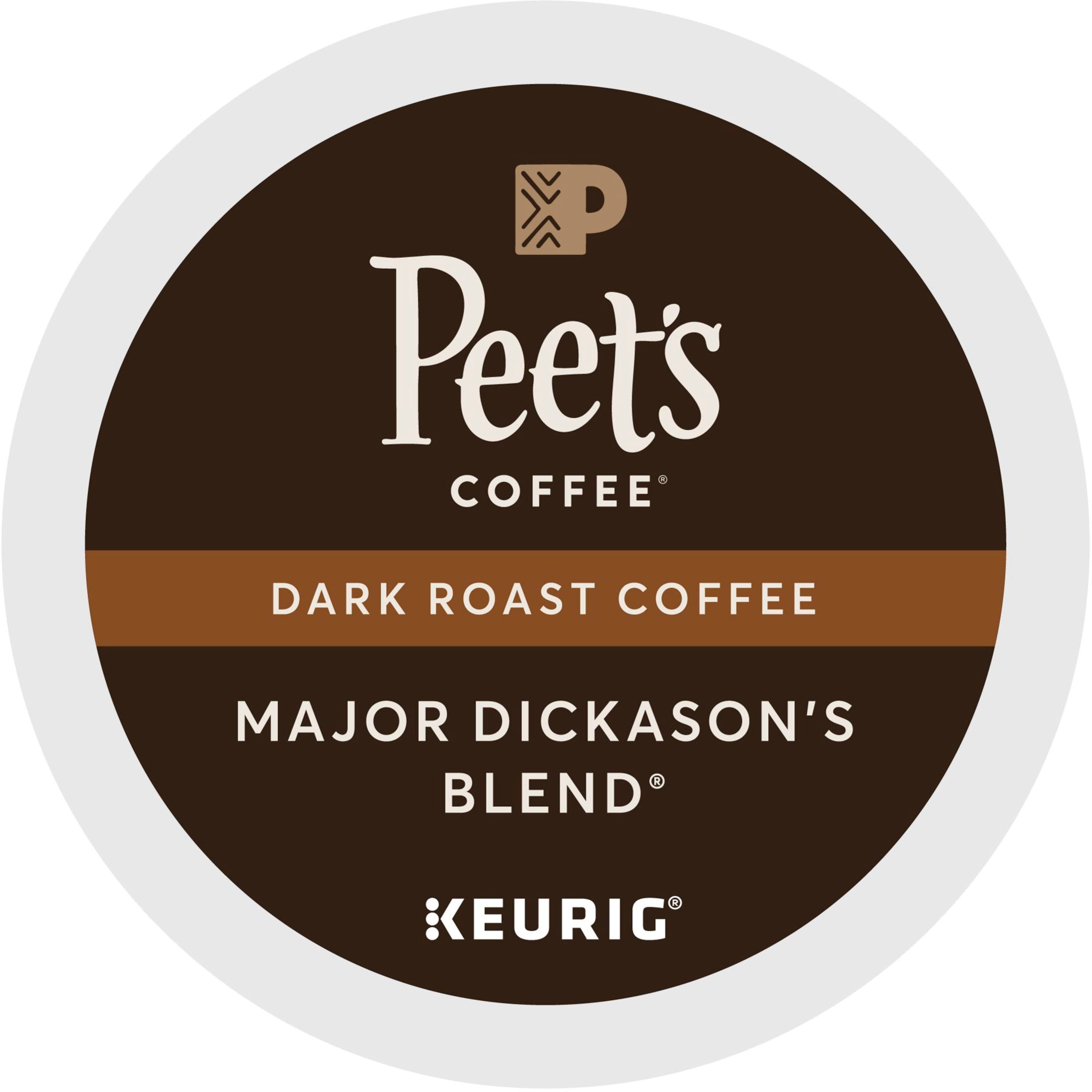 Peet's Coffee Major Dickason's Blend K-Cup Pods (40-Pack) 5000367923 ...