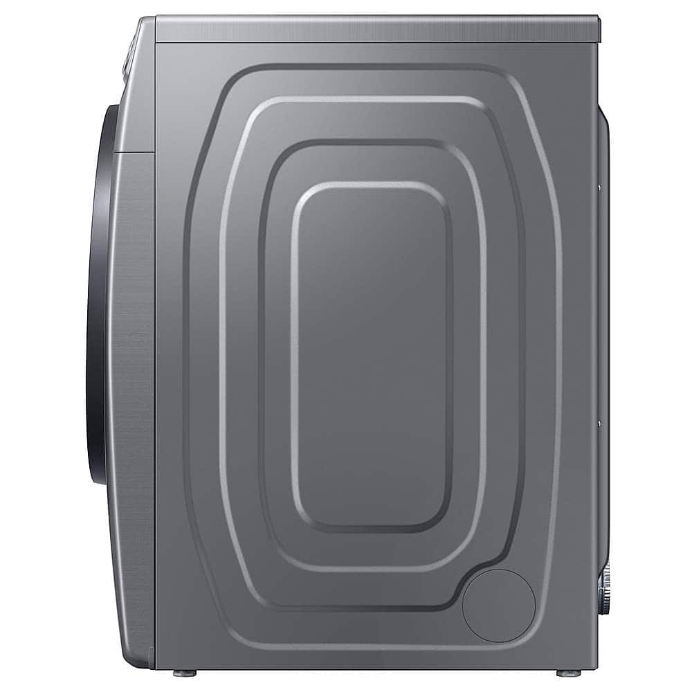 Alt View 19. Samsung - 7.5 Cu. Ft. Stackable Smart Gas Dryer with Steam Sanitize+ - Platinum.