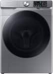 Samsung - 4.5 Cu. Ft. High-Efficiency Stackable Smart Front Load Washer with Steam and Super Speed Wash - Platinum