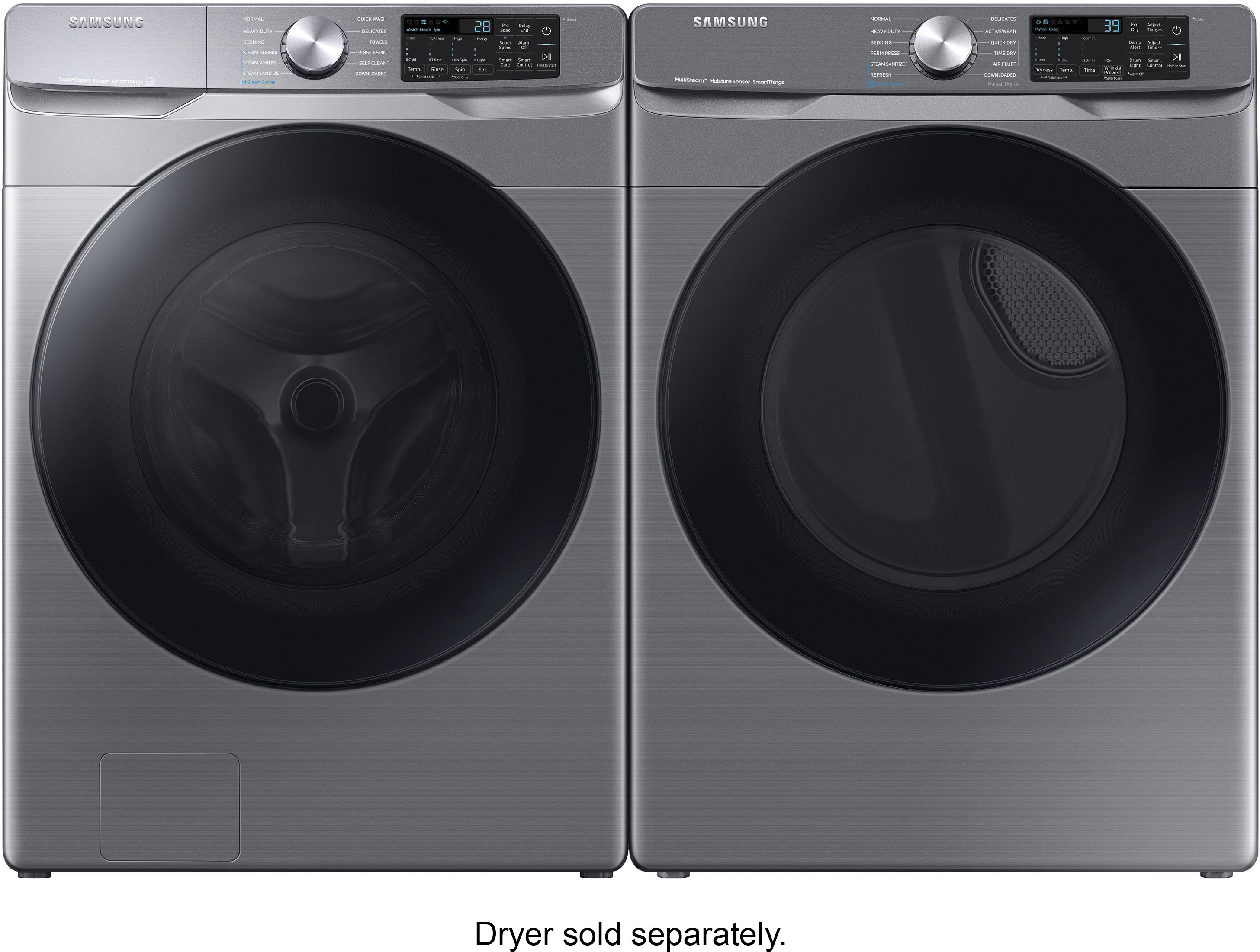 4.5 cu. ft. Large Capacity Smart Front Load Washer with Super