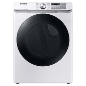 Samsung - 7.5 cu. ft. Smart Gas Dryer with Steam Sanitize+ - White