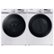 Alt View Zoom 14. Samsung - 7.5 cu. ft. Smart Gas Dryer with Steam Sanitize+ - White.