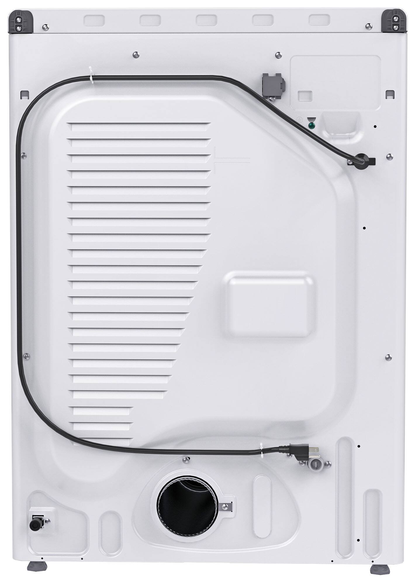 Alt View 20. Samsung - 7.5 Cu. Ft. Stackable Smart Gas Dryer with Steam Sanitize+ - White.