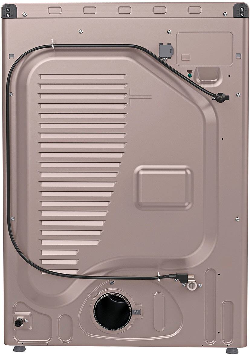 Alt View 20. Samsung - 7.5 Cu. Ft. Stackable Smart Gas Dryer with Steam Sanitize+ - Champagne.