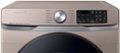 Alt View Zoom 11. Samsung - 7.5 Cu. Ft. Stackable Smart Electric Dryer with Steam Sanitize+ - Champagne.
