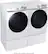 Alt View 22. Samsung - 7.5 Cu. Ft. Stackable Smart Electric Dryer with Steam Sanitize+ - White.