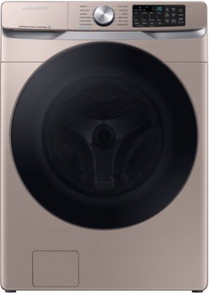 Samsung 27 in. 4.5 cu. ft. Smart Stackable Front Load Washer with Super  Speed Wash, Sanitize & Steam Wash Cycle - Champagne