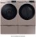 Alt View 16. Samsung - 4.5 Cu. Ft. High-Efficiency Stackable Smart Front Load Washer with Steam and Super Speed Wash - Champagne.