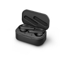 Philips - T4506 True Wireless Headphones - Black - Front_Zoom