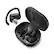 Angle. Philips - A7306 True Wireless Sports Headphones - Black.