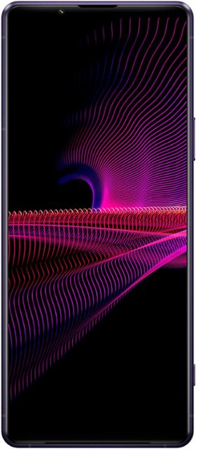 Front Zoom. Sony - Xperia 1 III 5G 256GB (Unlocked) - Purple.