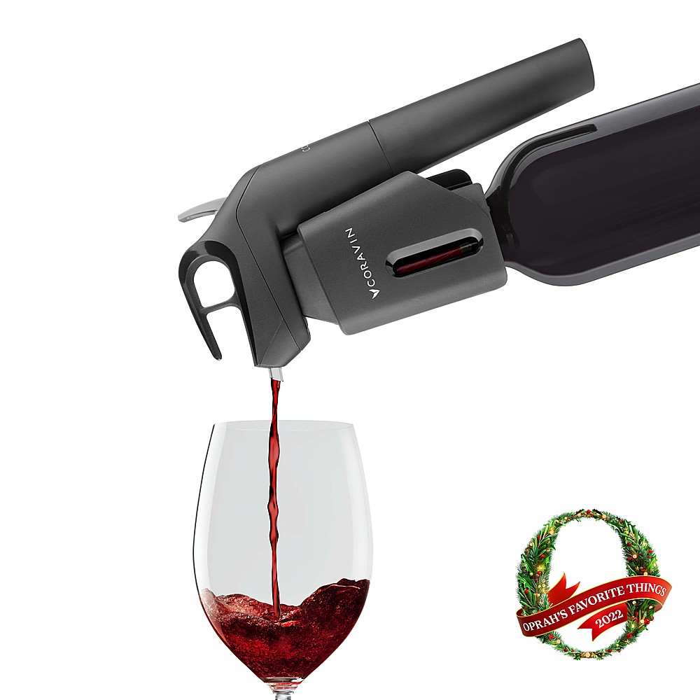 Pour wine without pulling the cork with Coravin Timeless.