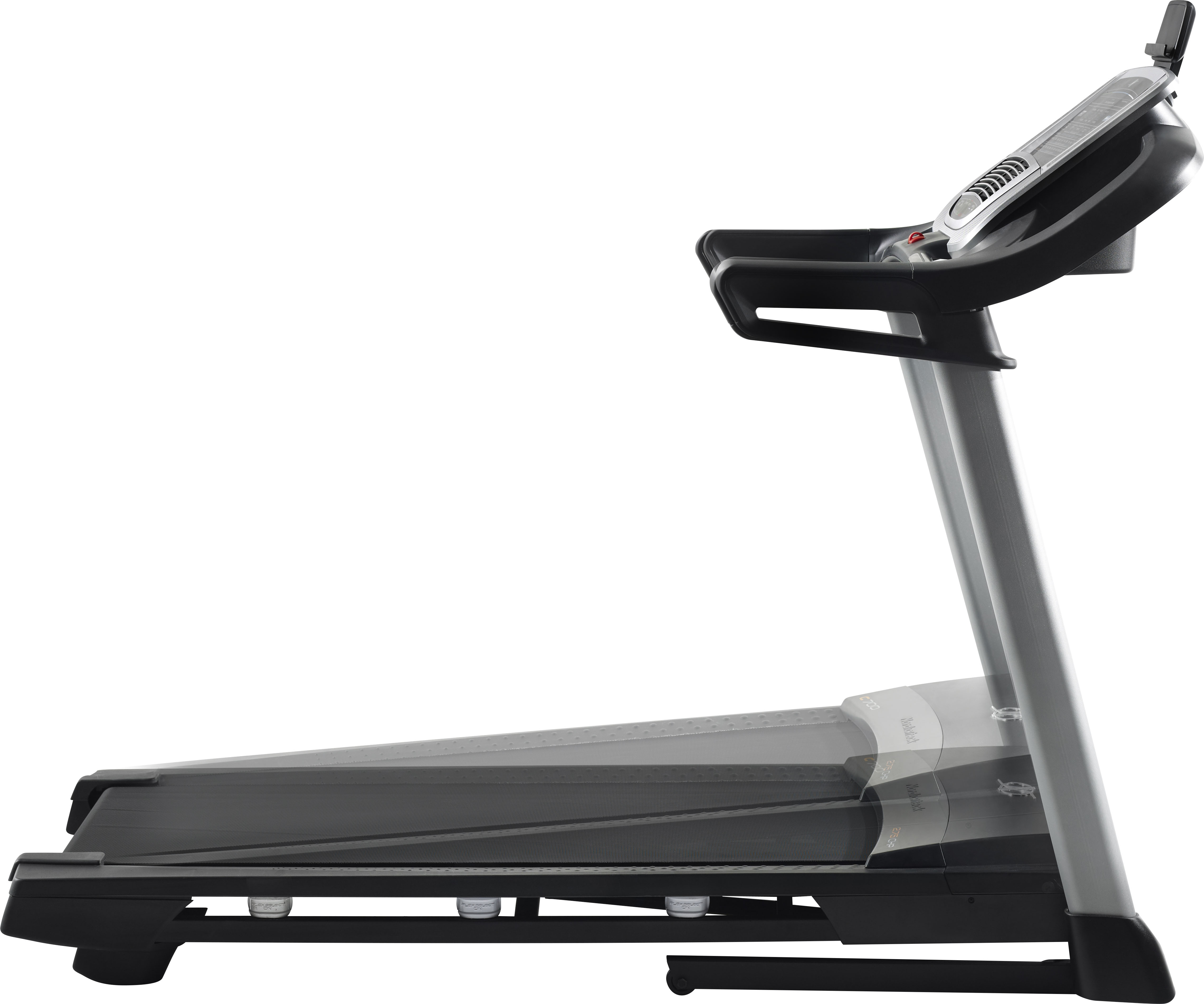 Left View: Nordictrack C 700 Treadmill, Compatible with iFit Personal Training