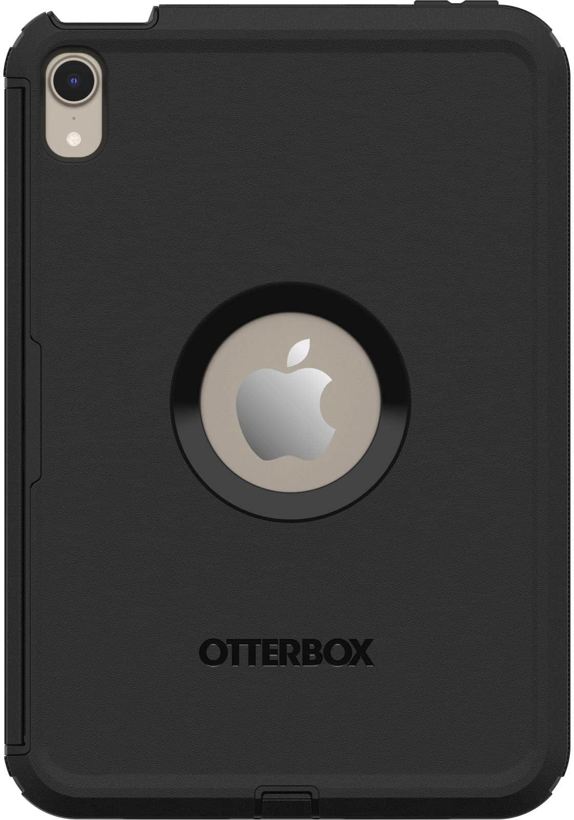 Front. OtterBox - Defender Pro Series Case for Apple iPad mini (6th gen) - Black.