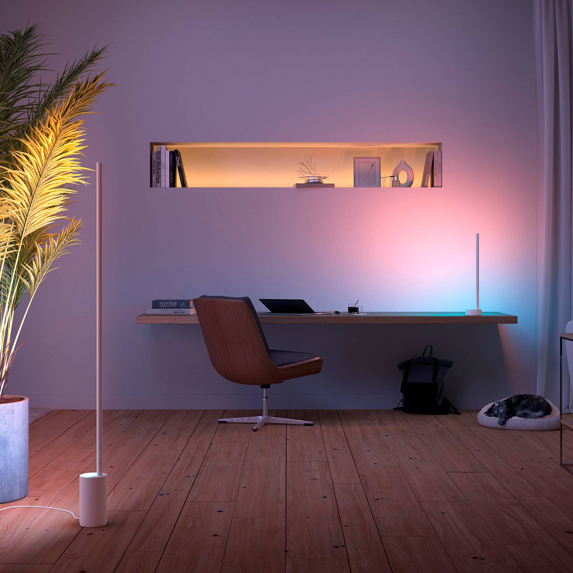 Alt View 13. Philips - Hue Gradient Signe Table Lamp - White.