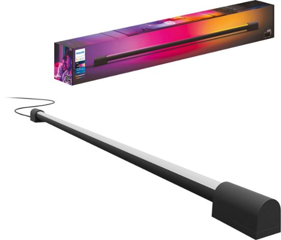 Hue Play Gradient Light Tube Compact Black for TV