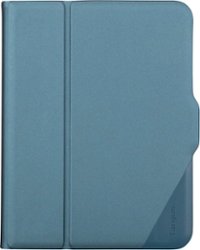 Targus - VersaVu Antimicrobial Case for 8.3" iPad mini (6th gen.) - China Blue - Front_Zoom