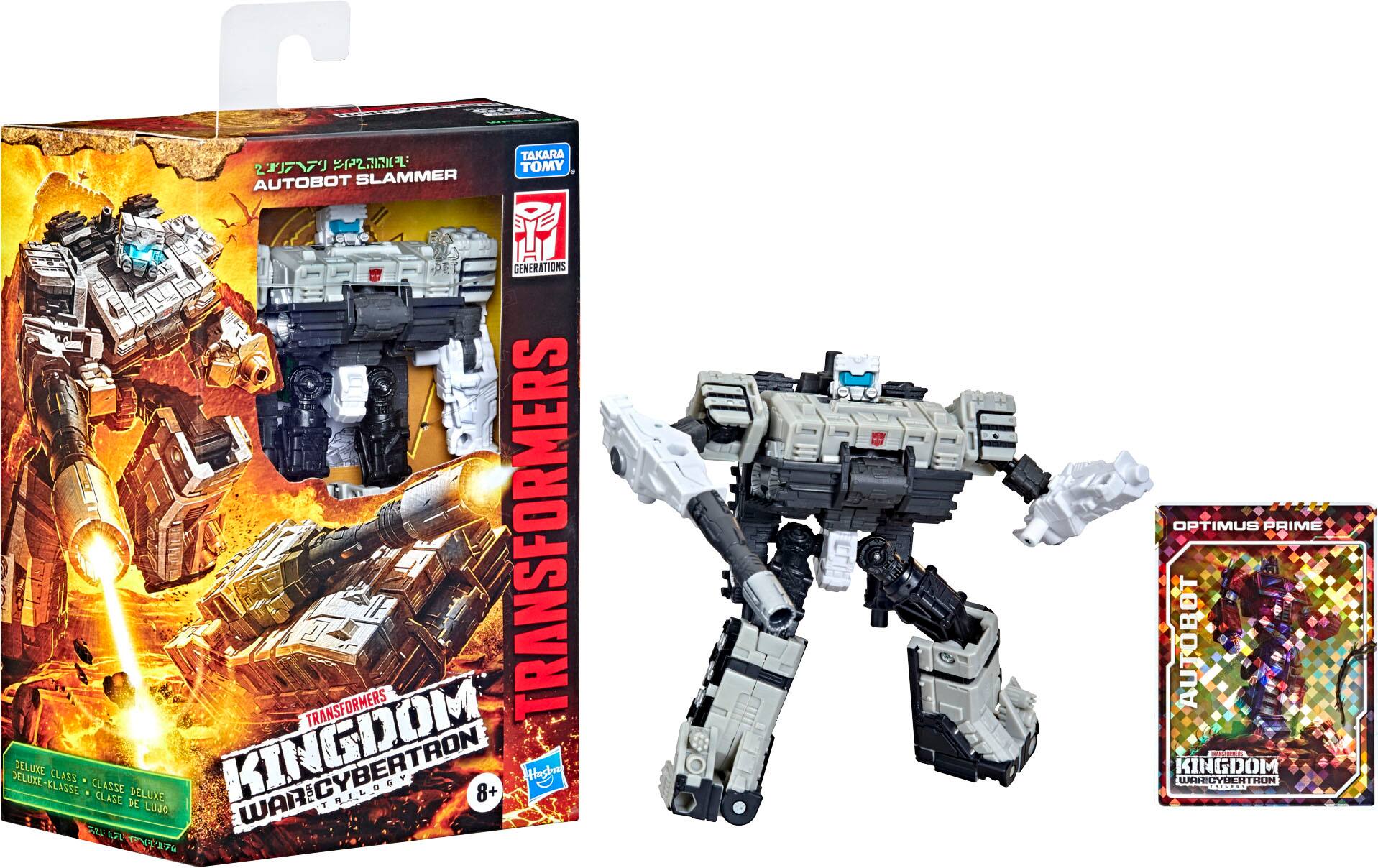 Transformers Generations War for Cybertron: Kingdom Deluxe WFC-K33 Autobot Slammer