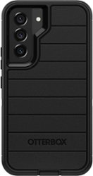 OtterBox - Defender Series Pro Hard Shell for Samsung Galaxy S22 - Black - Front_Zoom