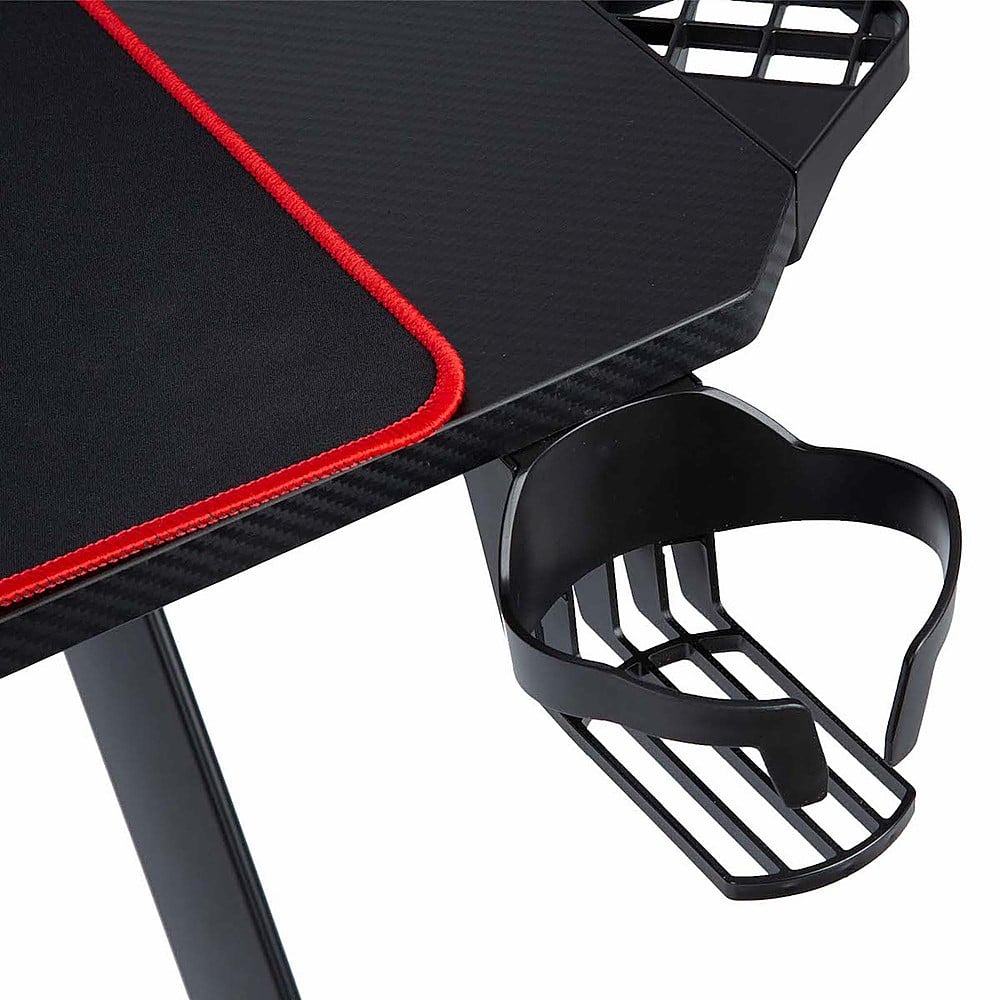 Angle. Highmore - Aggro 40" LED Gaming Desk - Black.