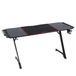 Highmore - Aggro 55" LED Gaming Desk - Black