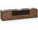 Angle. Salamander Designs - Denver AV Cabinet for Most TVs up to 85" - Medium Walnut.