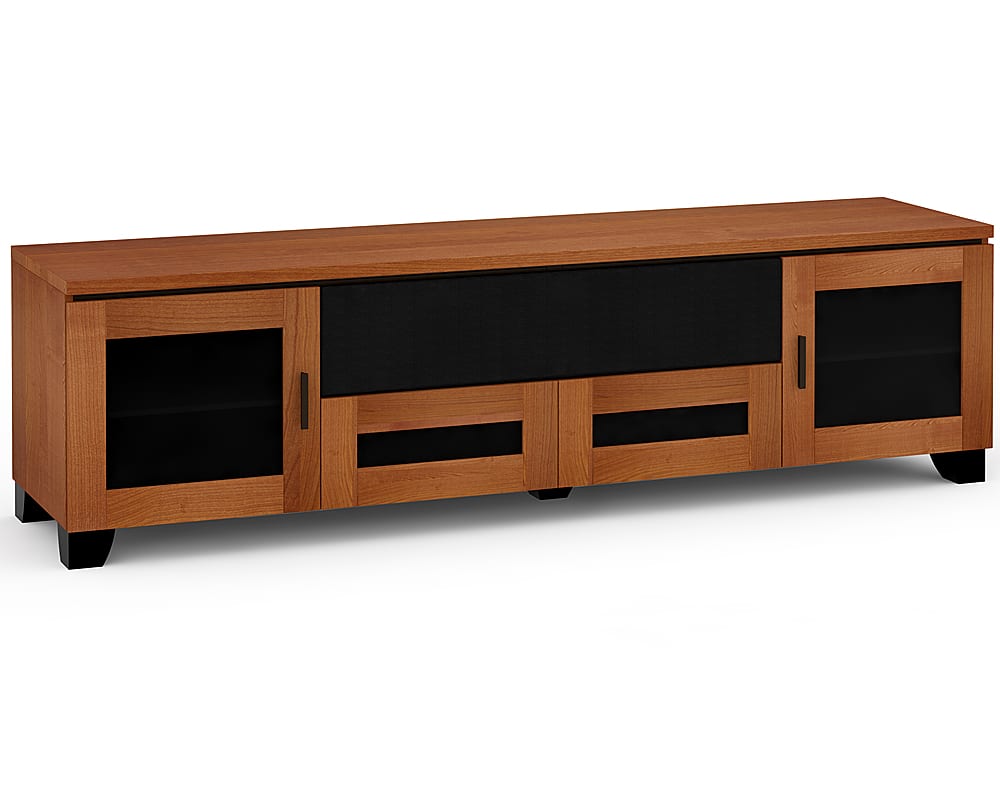 Salamander Designs - Elba AV Cabinet for Most TVs up to 85" - American Cherry - Angle_Zoom