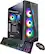 Front. iBUYPOWER - SlateMR Gaming Desktop - AMD Ryzen 5 3600 - 16GB Memory - AMD Radeon RX 6600 8GB - 480GB SSD - Black.