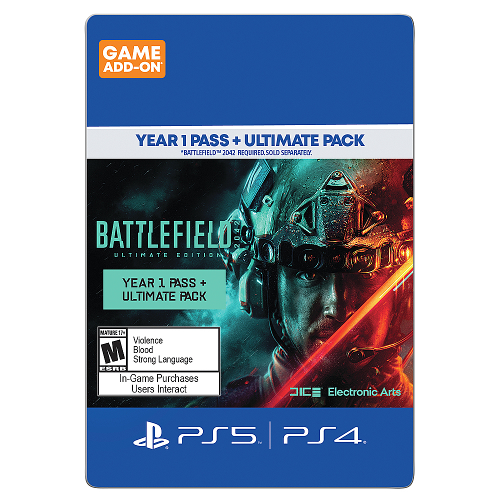  Battlefield 2042: Year 1 Pass + Ultimate Pack – PC Origin  [Online Game Code] : Everything Else