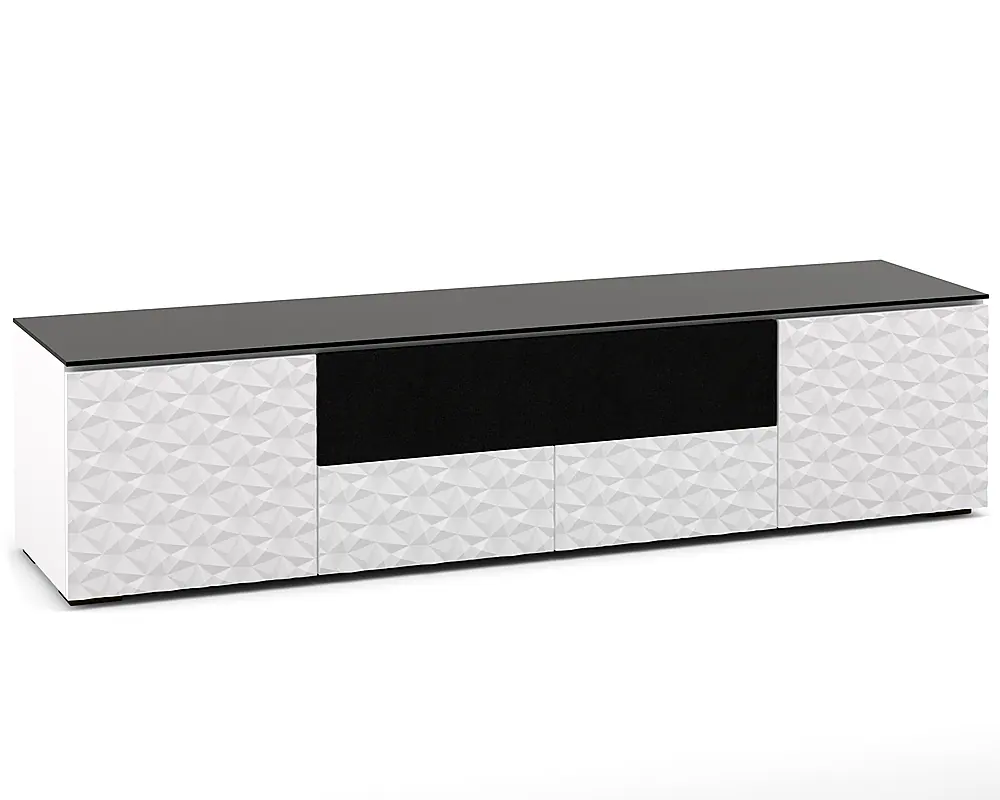 Salamander Designs - Milan AV Cabinet for Most TVs up to 85" - Gloss White