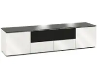 Salamander Designs - Miami AV Cabinet for Most TVs up to 85" - Gloss White - Angle_Zoom