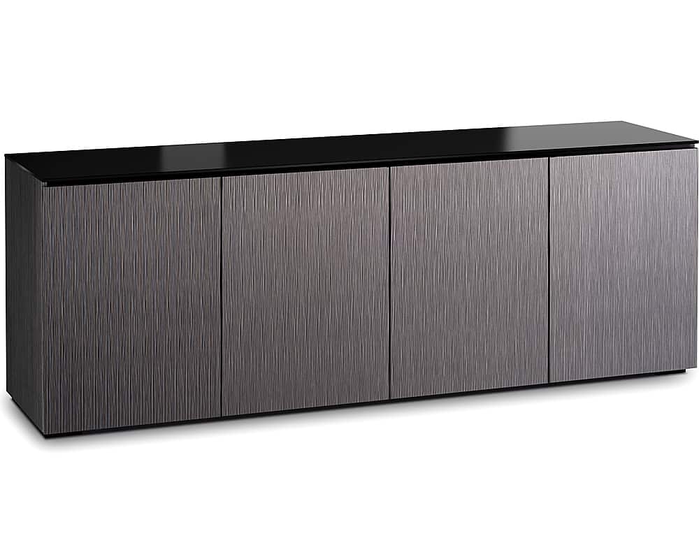 Salamander Designs - Seattle AV Cabinet for Most TVs up to 85" - Gray Oak - Angle_Zoom