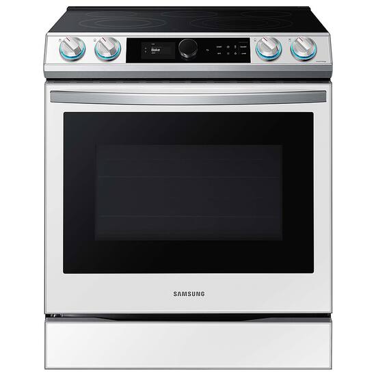 Samsung 6.3 Cu ft. Smart Slide-in Electric Range with Dial