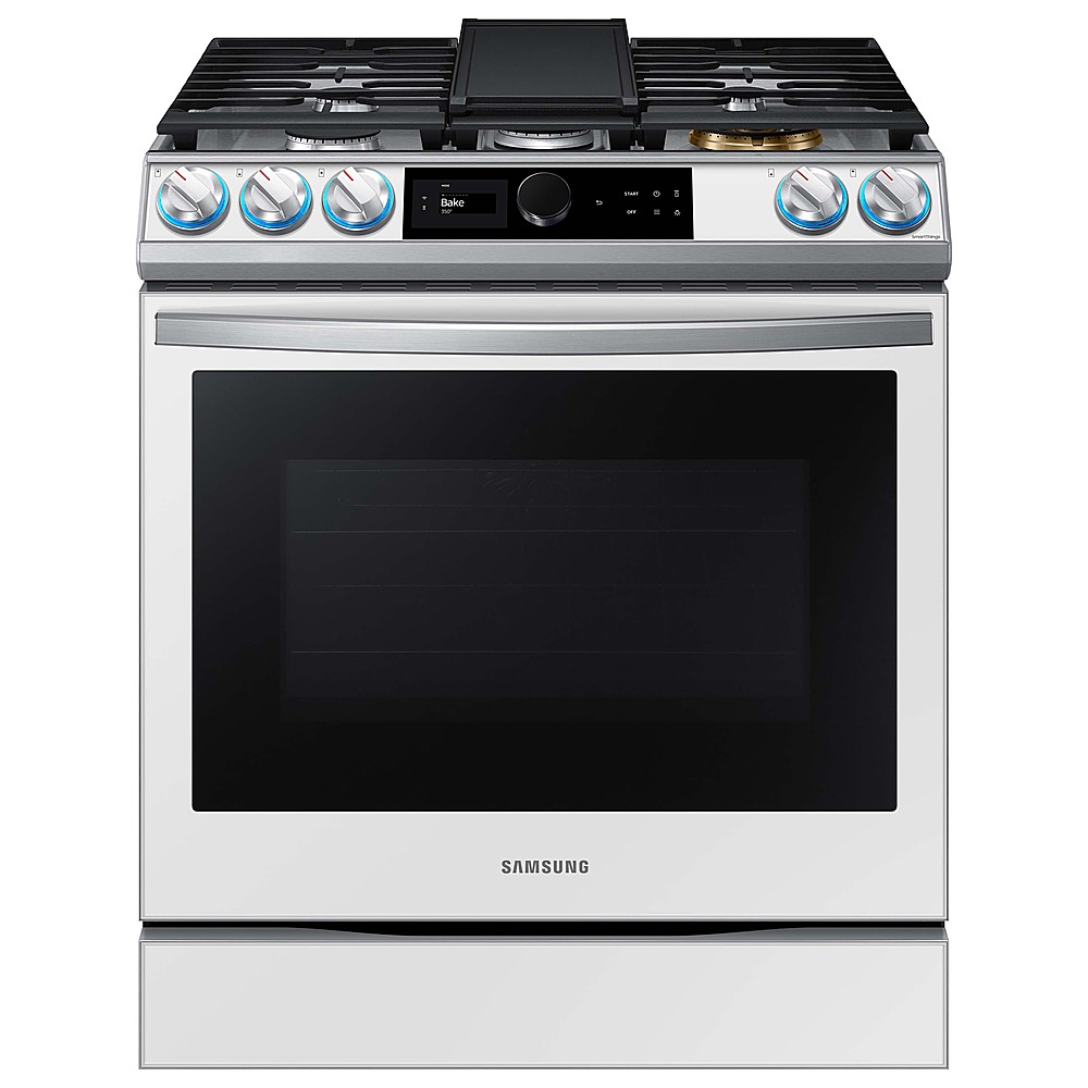 White Electric Stove With Oven Stock Photo - Download Image Now