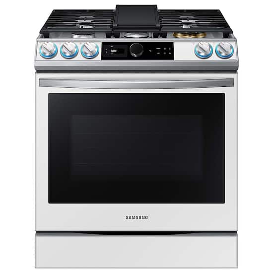 Samsung BESPOKE 6.0 cu. ft. Smart Slide in Gas Range with Smart