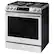 Alt View 15. Samsung - BESPOKE 6.0 cu. ft. Smart Slide-in Gas Range with Smart Dial, Air Fry & Wi-Fi - White Glass.