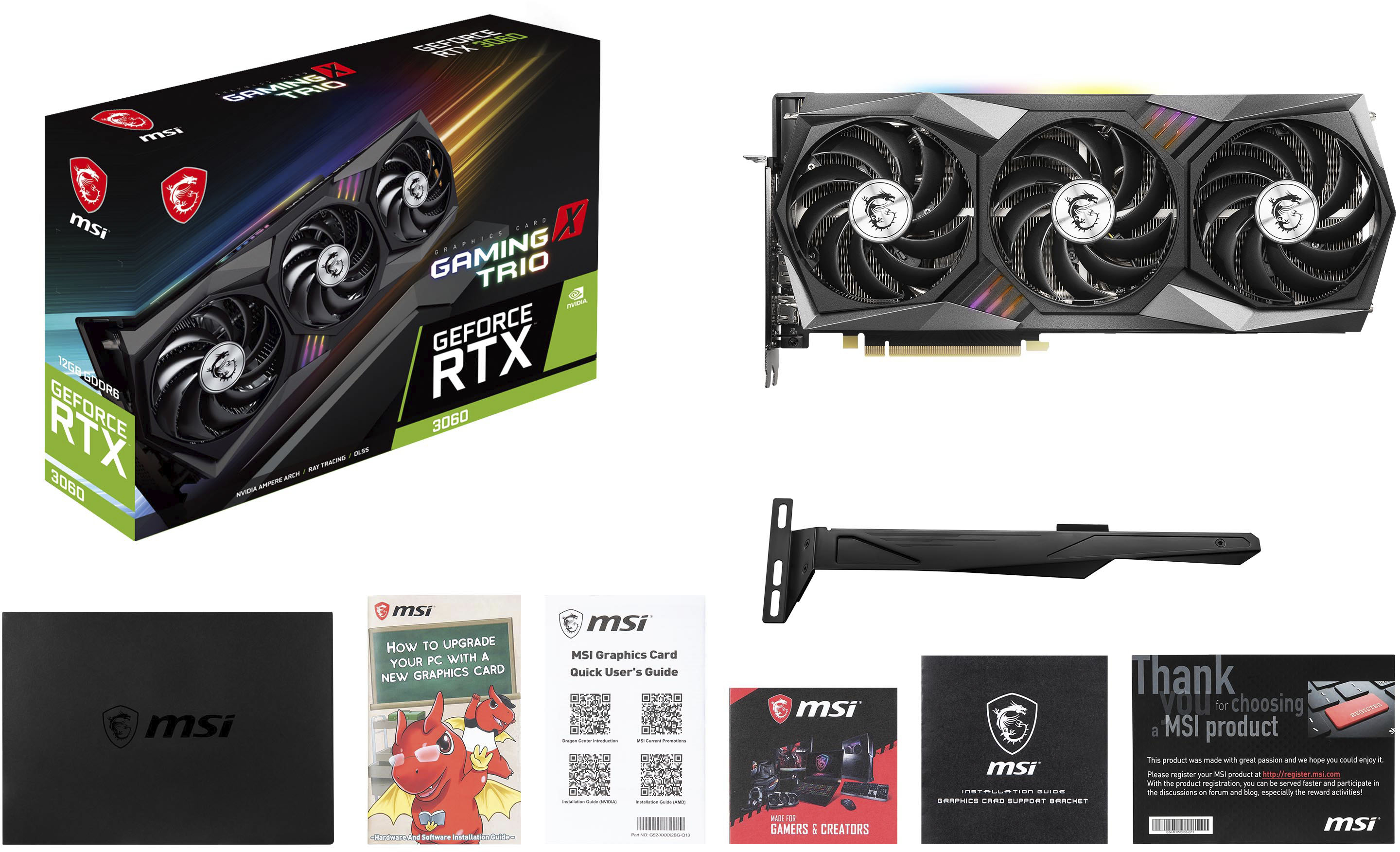 Best Buy: MSI NVIDIA GeForce RTX 3060 Gaming X Trio 12G 12GB GDDR6 