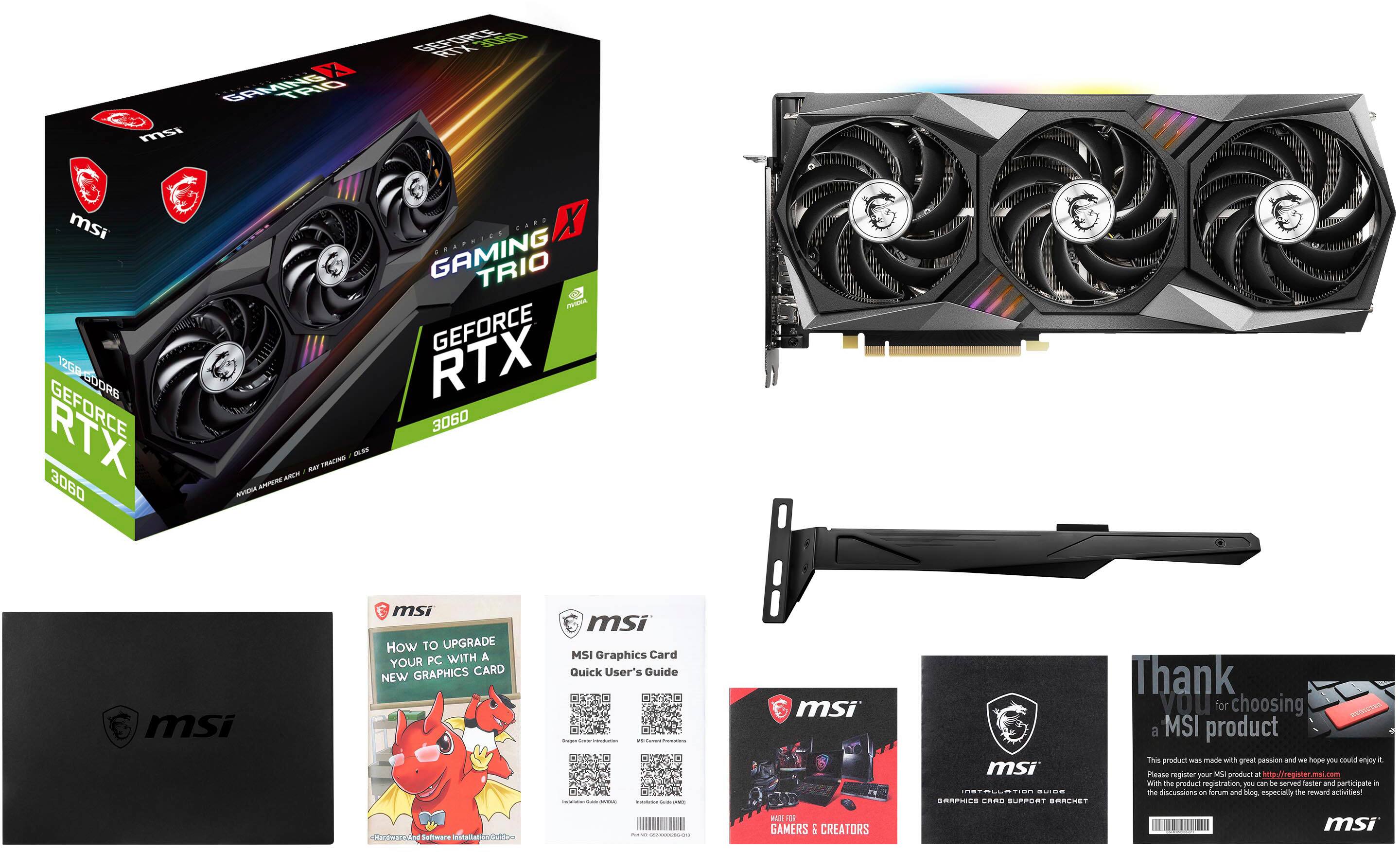 レア 新品 MSI RTX 3060ti Gaming TRIO X