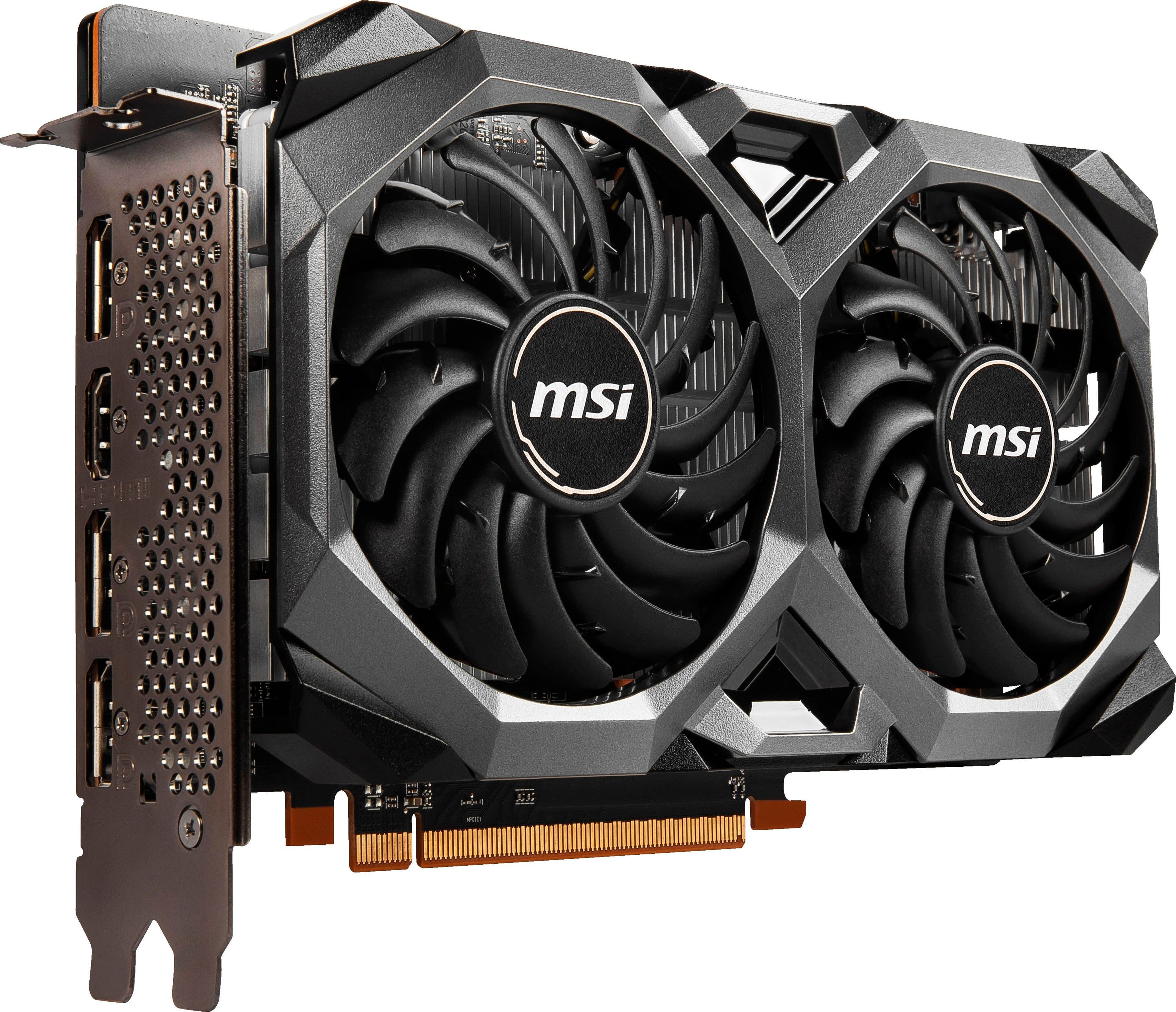 MSI - Carte graphique Radeon RX 6600 XT MECH 2X 8G OCV1 AMD 8 Go GDDR6