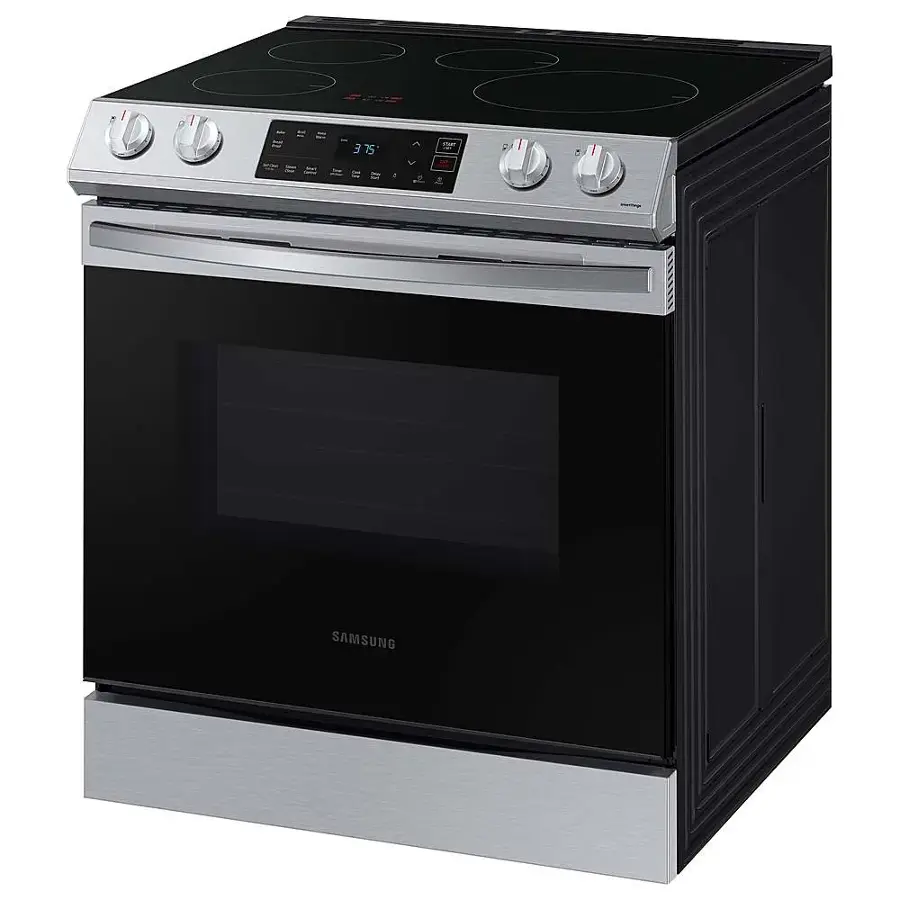 Alt View 17. Samsung - 6.3 cu. ft. Smart Instant Heat Slide-in Induction Range - Stainless Steel.