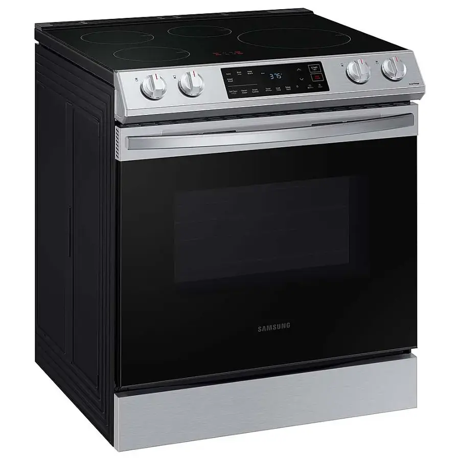 Alt View 20. Samsung - 6.3 cu. ft. Smart Instant Heat Slide-in Induction Range - Stainless Steel.