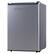 Angle. Frigidaire - Platinum Series Retro 2.8 Cu. Ft. Compact Fridge - Stainless with Chrome Trim - Stainless/Chrome Trim.