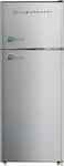 Frigidaire - 7.5 cu ft, 2-Door Apartment Size Refrigerator with Top Freezer, Platinum Series - Stainless Steel