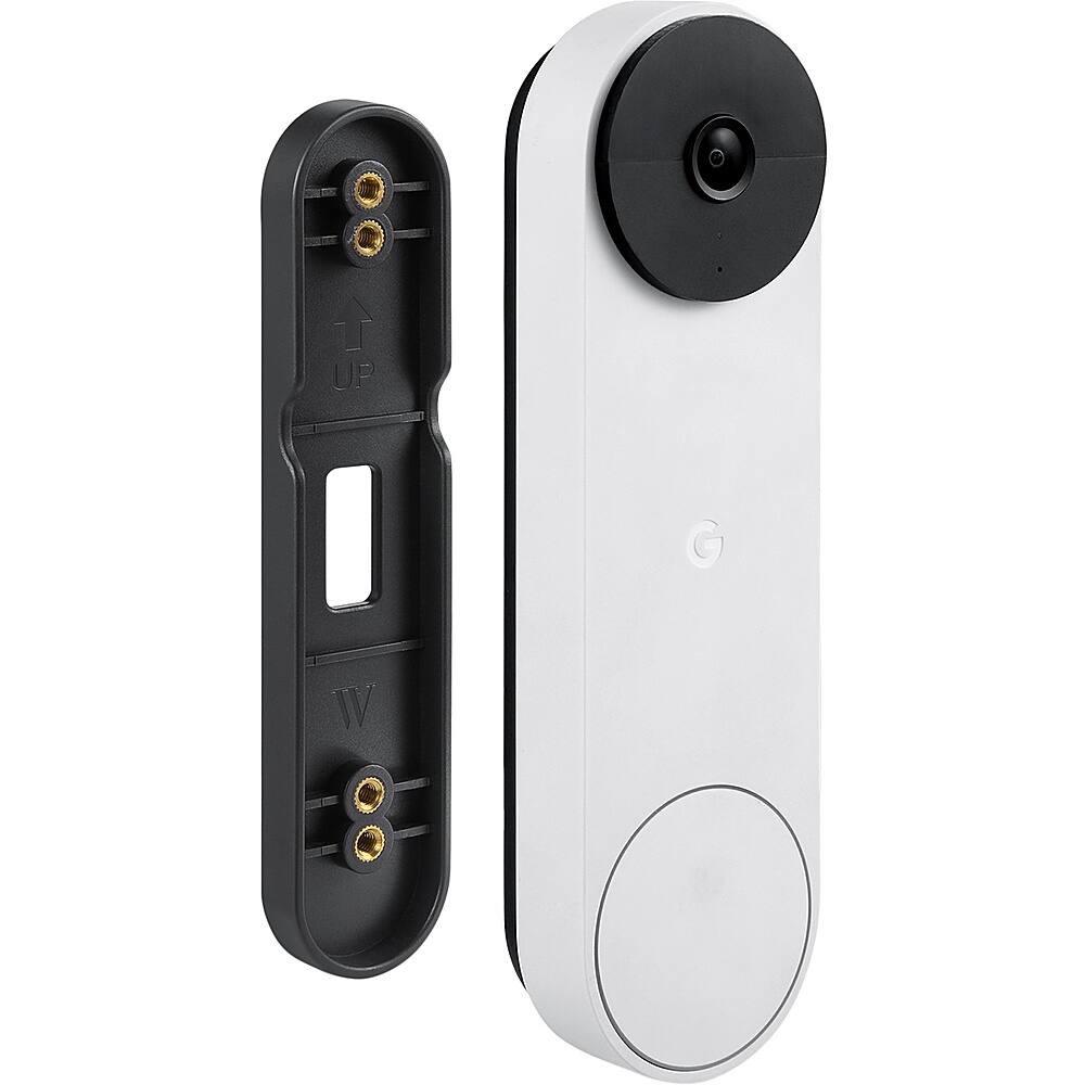 Wasserstein No Drill Mount for Google Nest Doorbell (battery