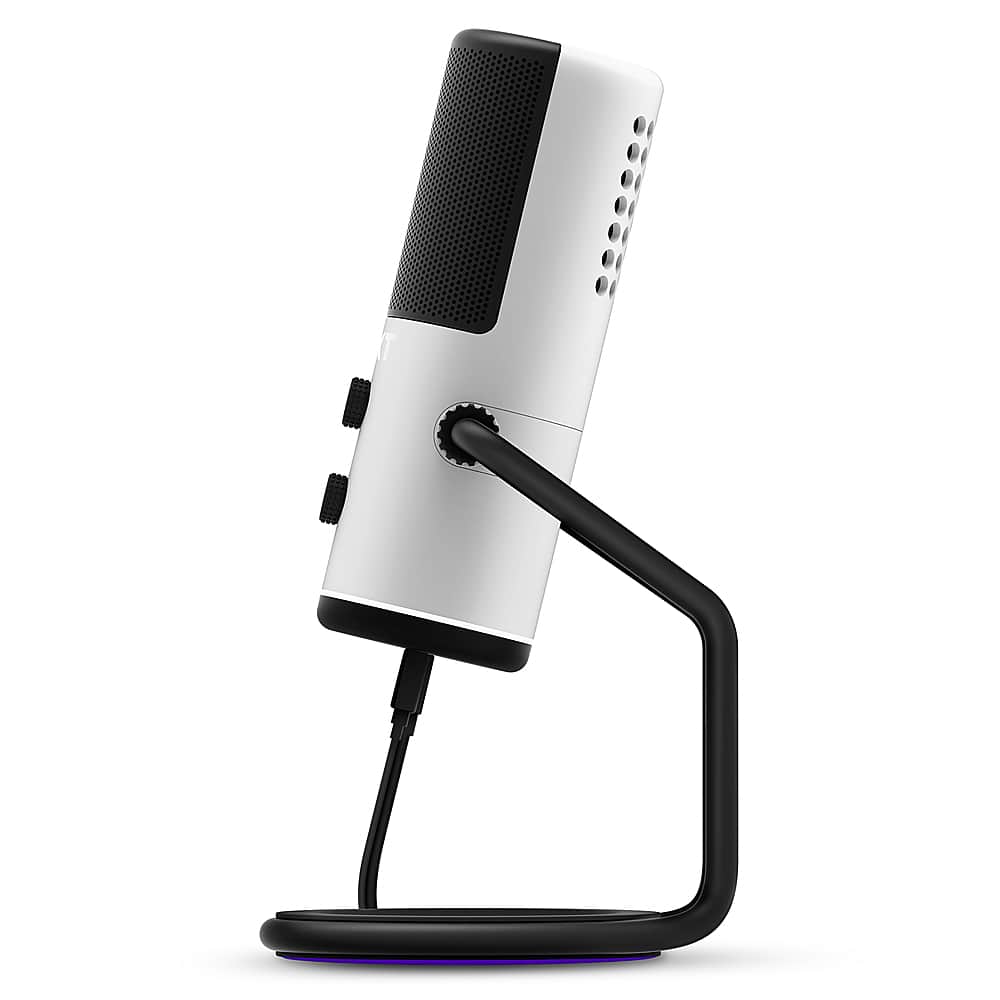 Alt View 11. NZXT - Capsule Microphone - White.